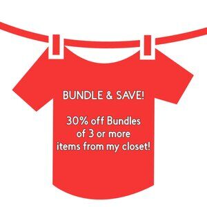 Bundle & Save! 30% off 3 or more items